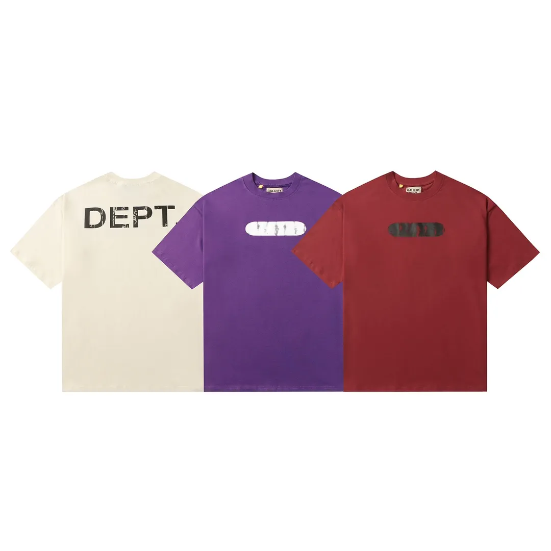 GALLERY.DEPT new summer short-sleeved model number: D3175#P106 color: purple apricot red code number: S M L XL